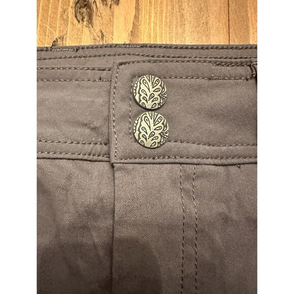 Prana Size 4 Halle Skort Skirt Hiking Zipper Pocket Gorpcore Gray Granola Girl - Picture 3 of 12